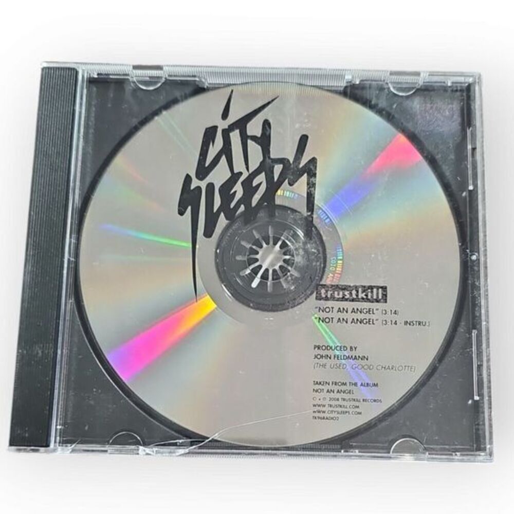 City Sleeps – Not An Angel‎ [2008 Promotional CD Single]